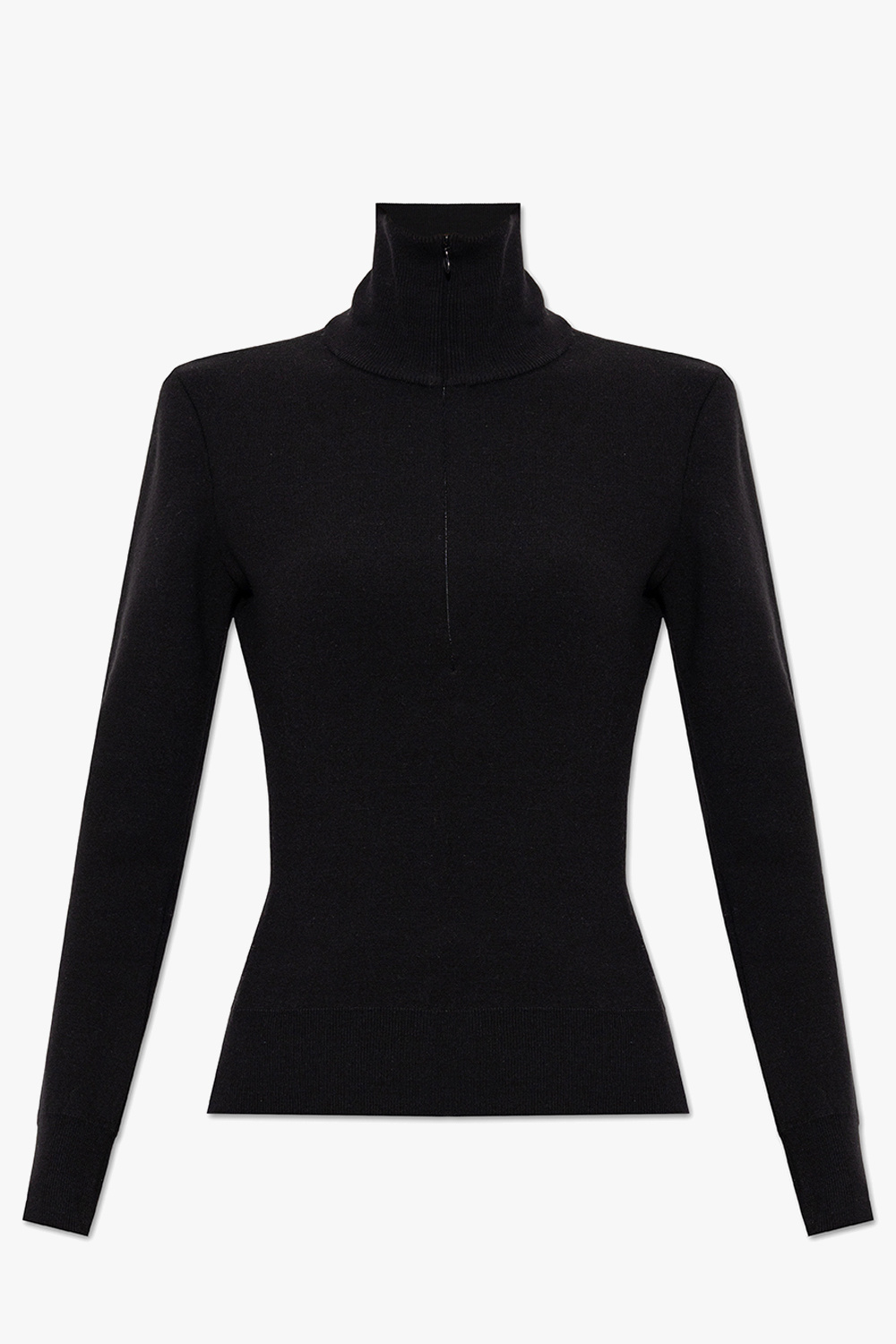 Black thin cheap turtleneck